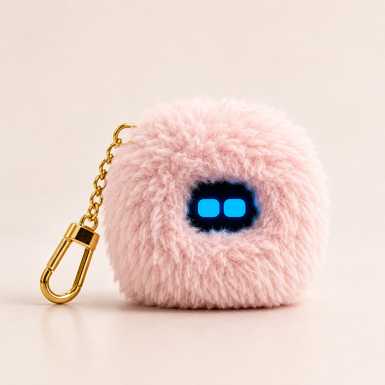 Açık pembe Minnoş mini robot